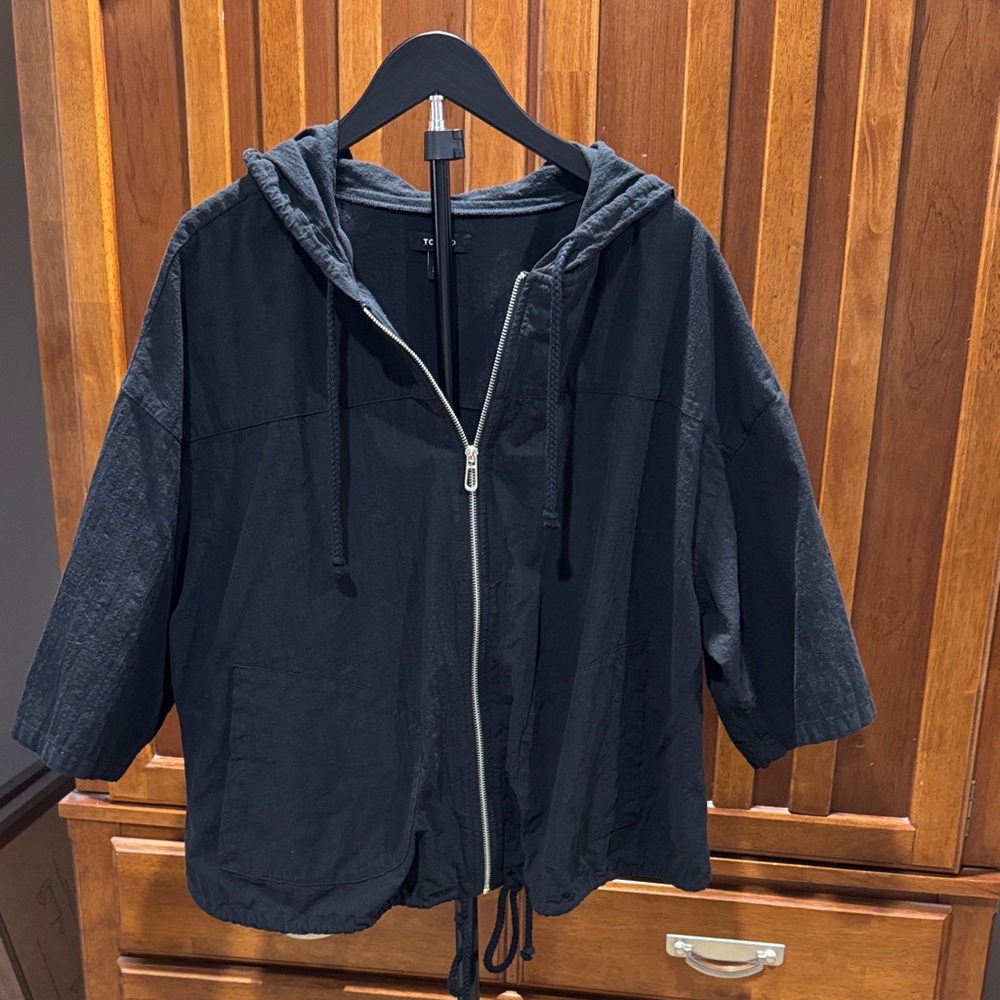 Torrid Black Zip-Up Hoodie
